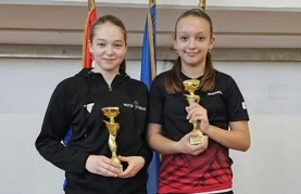 Stolni tenis: Tena Špoljarić i Lara Zadravec doprvakinje Hrvatske