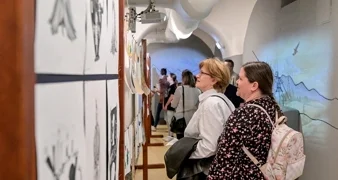 FOTO Otvorena izložba radova polaznika Centra izvrsnosti za likovnu umjetnost