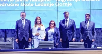 Plenković dao pola milijuna eura za dogradnju dvorane u Gornjem Ladanju