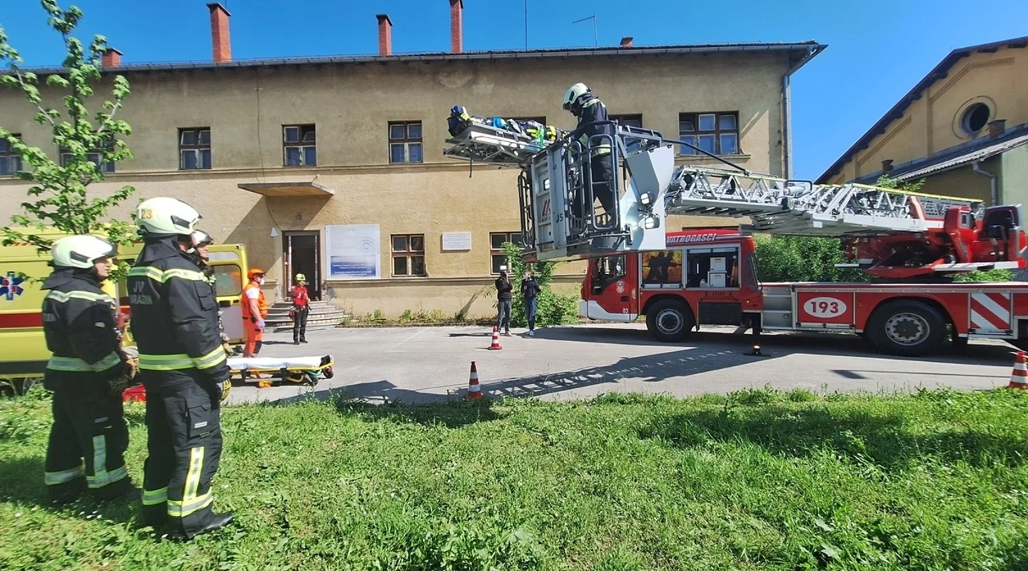 FOTO Vježba „Urušavanje objekta 2025.“