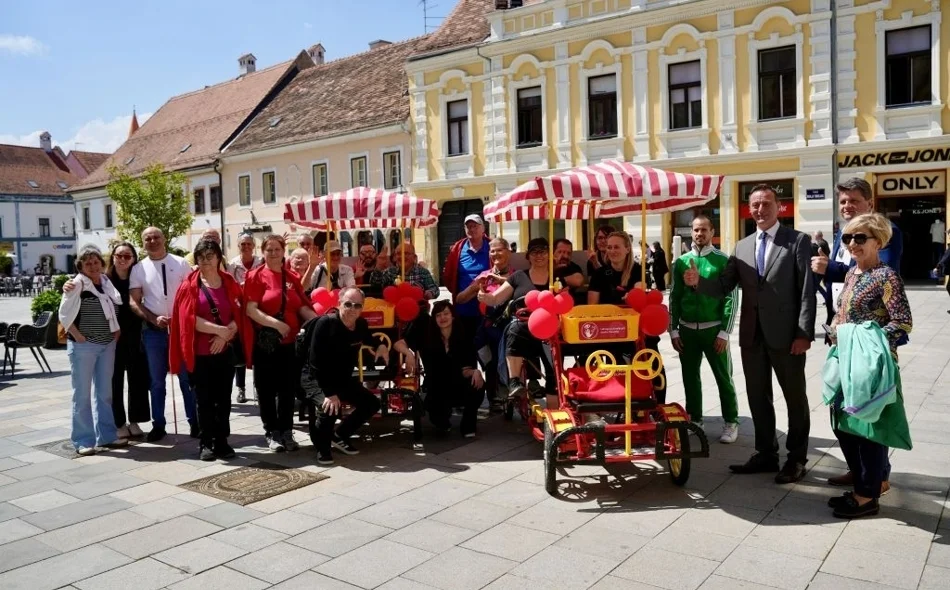 Novi bicikli za Udrugu gluhoslijepih osoba Varaždinske županije