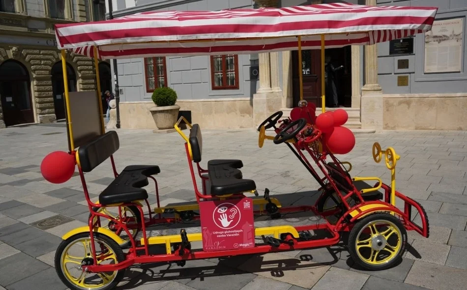 Novi bicikli za Udrugu gluhoslijepih osoba Varaždinske županije