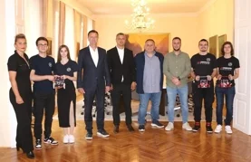 Varaždinski robotičari nakon Amerike na prijamu kod gradonačelnika