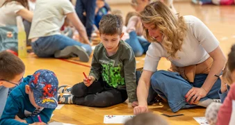 Varaždinski predškolci crtežima proslavili početak Olimpijskog festivala