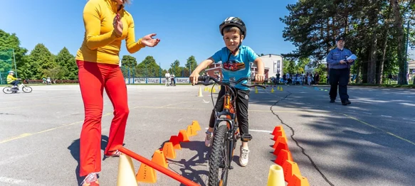FOTO Djeca na poligonu pokazala spretnost, ravnotežu, ali i prometnu odgovornost