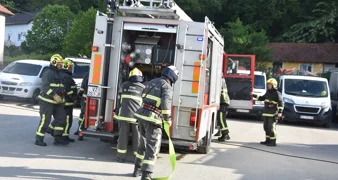 Vatrogasci u vježbi iz tvornice spašavali troje radnika