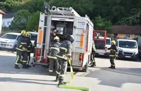 Vatrogasci u vježbi iz tvornice spašavali troje radnika