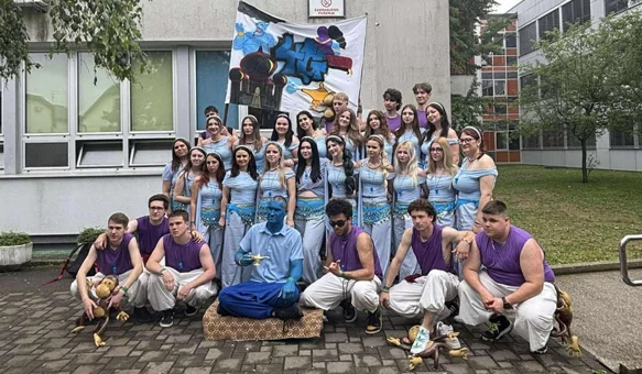 FOTO Veselje na gradskim ulicama, najodoru ima 4. G Gospodarske škole