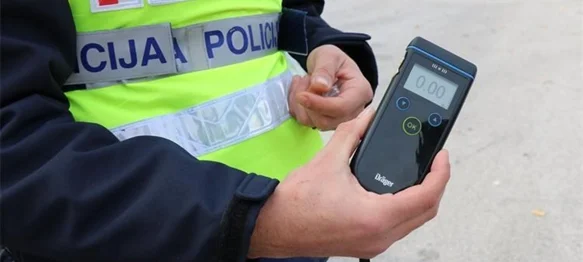 Pijan od jutra! Sjeo za volan s 2.36 promila