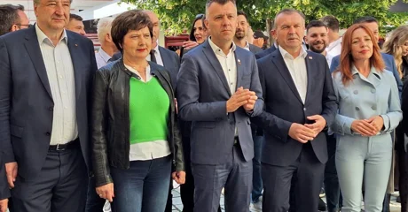 Uoči drugog kruga, HNS dao podršku Stričaku za još jedan mandat