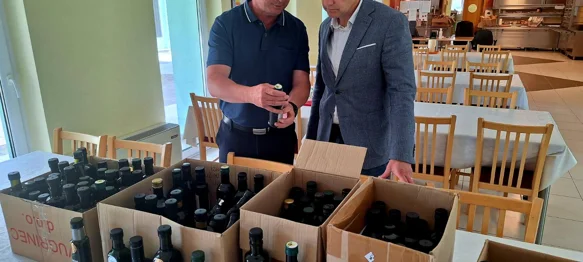 Bučina ulja s varaždinske međunarodne izložbe donirana Caritasovoj pučkoj kuhinji