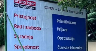 HDZ reagirao na SDP-ov plakat, iz Povjerenstva pozivaju na poštenu kampanju