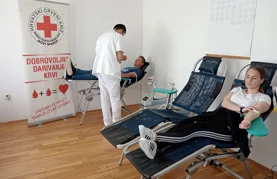 U akcija dobrovoljnog davanja krvi prikupljena 31 doza krvi