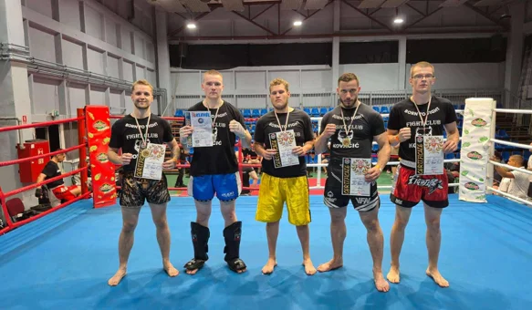 Borci Fight Cluba Kovačić nastupili u Budimpešti: Sakač neporažen
