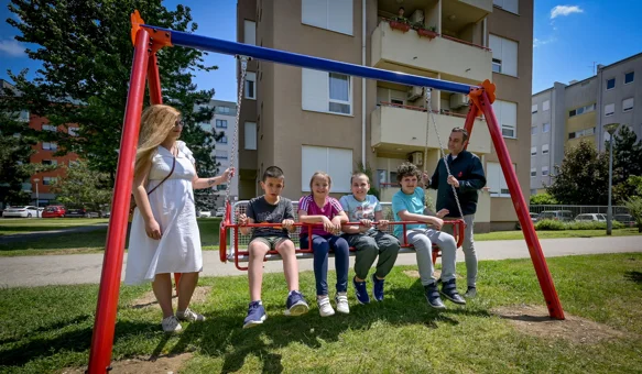 Postavljeno novo igralo za djecu s invaliditetom