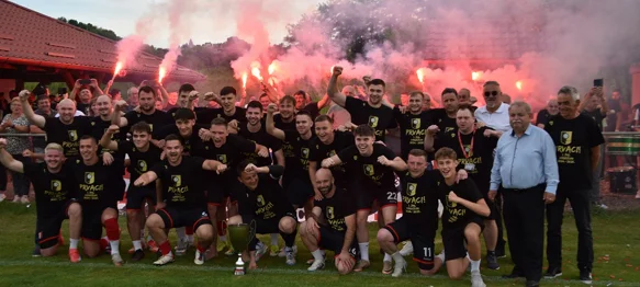 Nogometaši cestičkog Poleta primili pehar za osvojeno prvenstvo