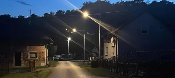 Na području Općine Vidovec postavljena nova LED rasvjeta