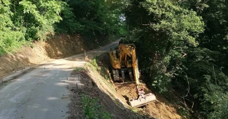 Započeli radovi na sanaciji klizišta u Rijeci Voćanskoj