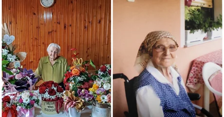 Monika Ljubek i Ivka Cmrečak