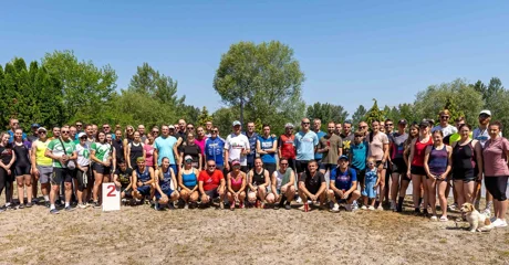 FOTO Triatlon u čast labuda Jure okupio 27 ekipa