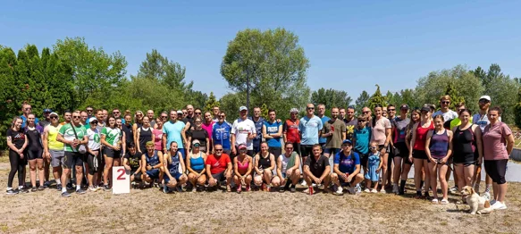 FOTO Triatlon u čast labuda Jure okupio 27 ekipa