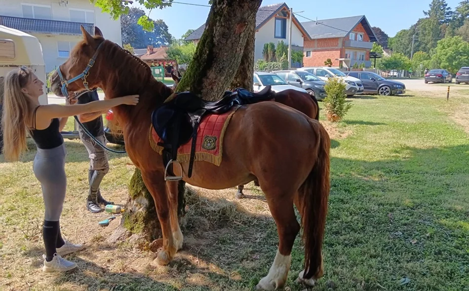 VIDEO Pogledajte kako je bilo na svečanom postrojavanju i mimohodu jahača i kočija