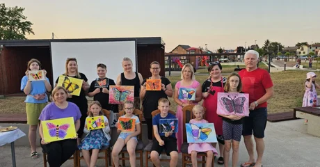 Likovna radionica i filmska večer pod vedrim nebom