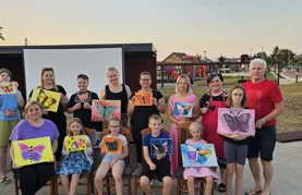 Likovna radionica i filmska večer pod vedrim nebom