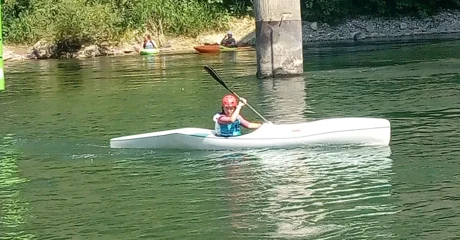 Mlada kajakašica Varteksa Hana Valjak osvojila srebro u Sloveniji