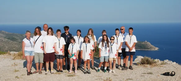 Ludbreški izviđači logorovali na Lastovu