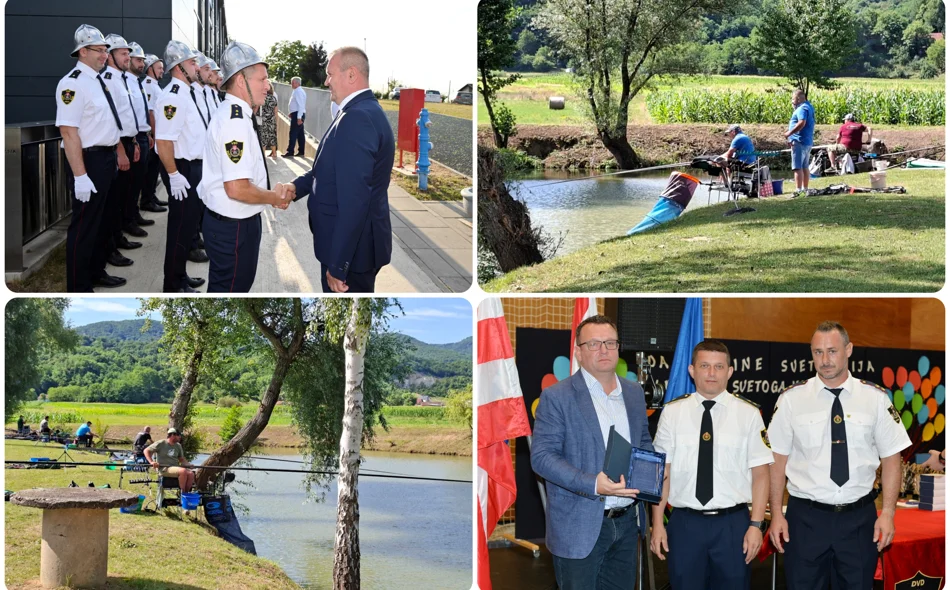 FOTO: Od svečane sjednice DVD-a Sveti Ilija do ribolova u Beletincu
