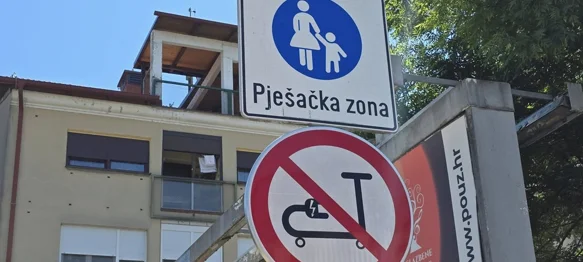 Novi znakovi osvanuli su na ulazim u pješačke zone u Zaprešiću