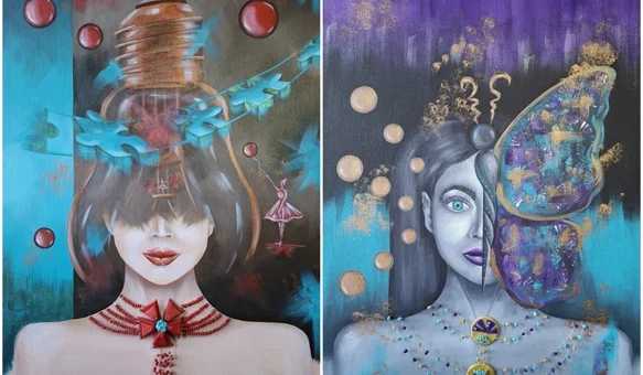 Sandra Horvat s izložbom &bdquo;Snovita lica&rdquo; u Kuli stražarnici