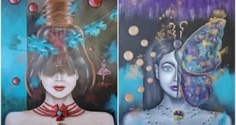 Sandra Horvat s izložbom „Snovita lica” u Kuli stražarnici