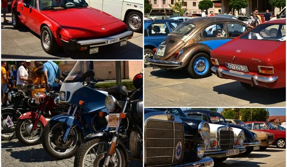 FOTO Stari automobili i motori vratili šetače u neka prošla vremena