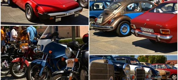 FOTO Stari automobili i motori vratili šetače u neka prošla vremena