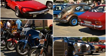 FOTO Stari automobili i motori vratili šetače u neka prošla vremena