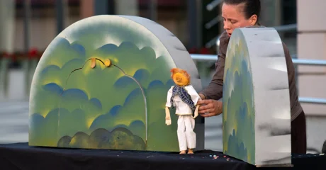 FOTO: Regoč oduševio mališane i roditelje u Knegincu