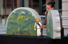 FOTO: Regoč oduševio mališane i roditelje u Knegincu