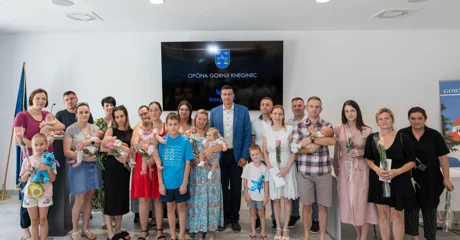 Dan općine obilježen uz prijam za roditelje i bebe