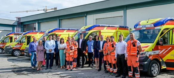 AUDIO: Nastavnom zavodu za hitnu medicinu uručena nova vozila