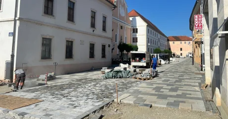 Uređenje Pavlinske ulice u samome centru je pred završetkom