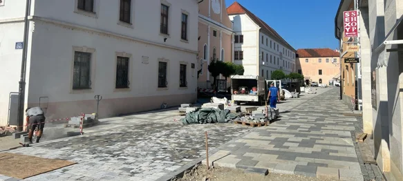 Uređenje Pavlinske ulice u samome centru je pred završetkom