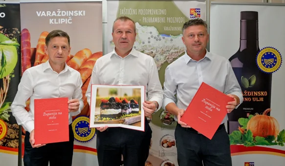 Predstavljena „Varaždinska tradicijska kuharica – Županija na stolu“