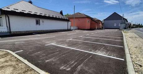 Uređeno parkiralište uz Društveni dom u Bartolovcu