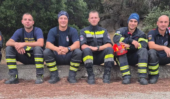 Uspješno ugašeni požari na Lastovu uzrokovani udarom groma