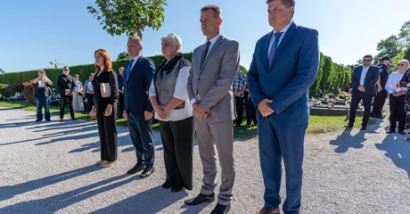 FOTO Program obilježavanja na varaždinskom groblju i u Županijskoj palači