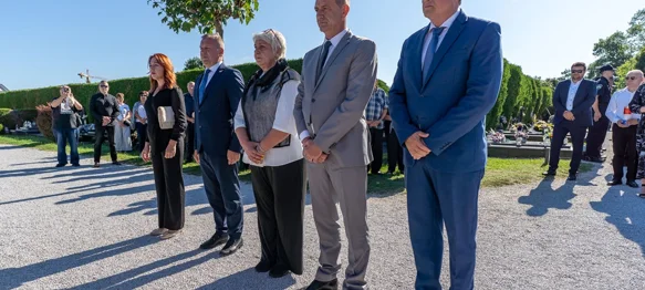 FOTO Program obilježavanja na varaždinskom groblju i u Županijskoj palači