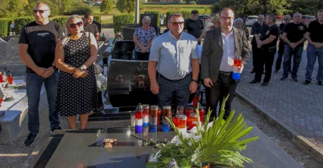 Na groblju Margečan odana počast poginulim braniteljima