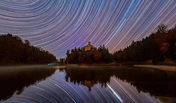 Fotografija Trakošćana nazvana "Igre prijestolja" autora Branka Nađa